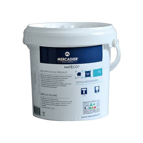 Pittura decorativa - MATECO® - Mercadier - indoor / per muro / per calcestruzzo