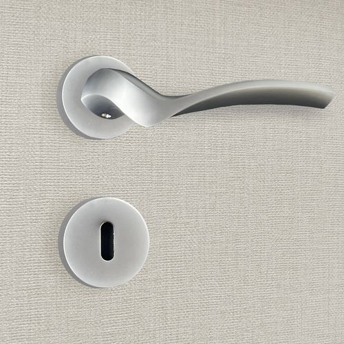 Maniglia per porta - CARLA - katchmee - in alluminio / in nichel / in lega