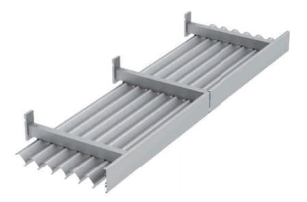 Frangisole in alluminio - CALERO C-H - Tunal Demconstruct - per facciata / orizzontale
