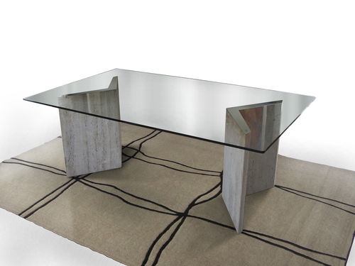 Tavolo contemporaneo - HUALAPAI - GONZALO DE SALAS - in marmo / rettangolare