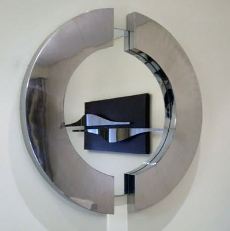 Specchio a muro - GONZALO DE SALAS - contemporaneo / in metallo