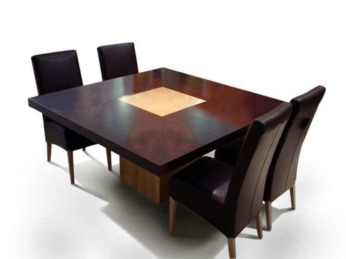 Tavolo contemporaneo - CAPELA - GONZALO DE SALAS - in rovere / quadrato