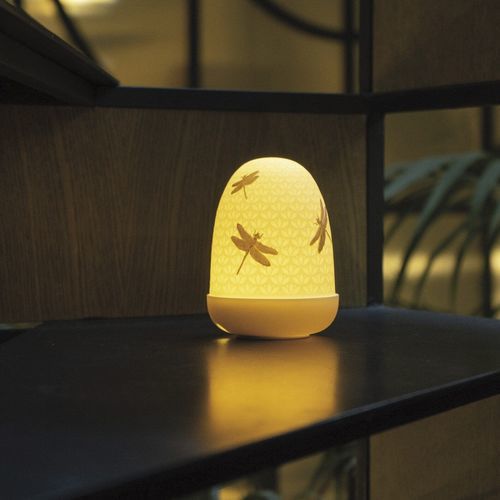 Lampada da tavolo - Dragonflies Dome - Lladró - in porcellana / contemporanea / senza fili