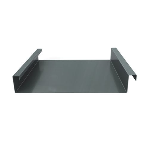 Pannello per coperture piano - POWERSEAM ™ - FABRAL - in alluminio / aspetto metallo / con giunti a doppia aggraffatura