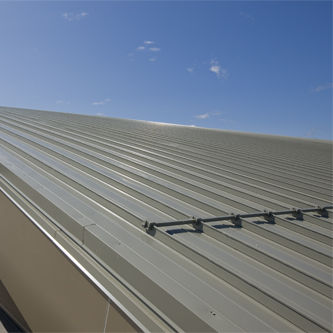 Pannello per coperture piano - STAND 'N SEAM® - FABRAL - in acciaio / in alluminio / aspetto metallo