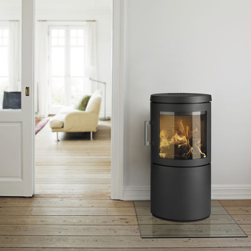 Stufa a legna - 3120 - HWAM Intelligent Heat AS - 0 - 5 kW / ad angolo / contemporanea