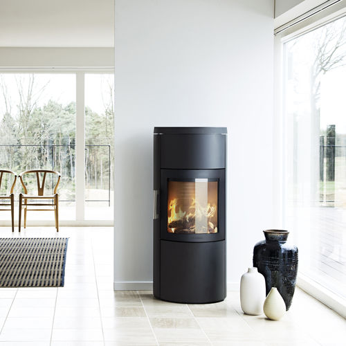 Stufa a legna - 3520 - HWAM Intelligent Heat AS - 0 - 5 kW / contemporanea / in metallo