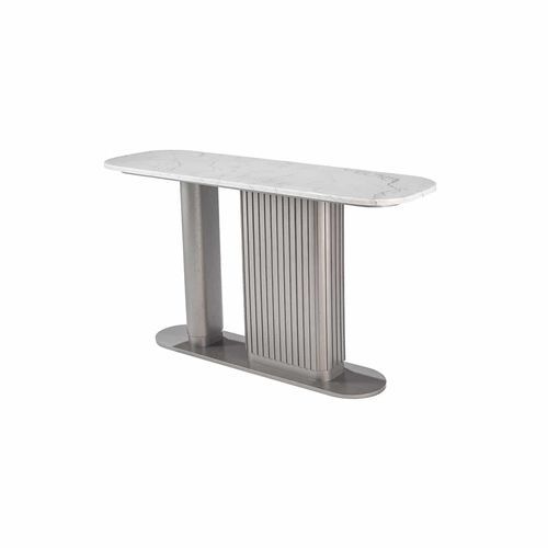 Consolle contemporanea - GEM 101 - Adriana Hoyos - in marmo / in quarzite / con supporto in legno