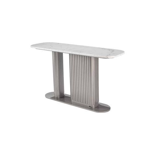 Consolle contemporanea - GEM 111 - Adriana Hoyos - in marmo / in quarzite / con supporto in legno