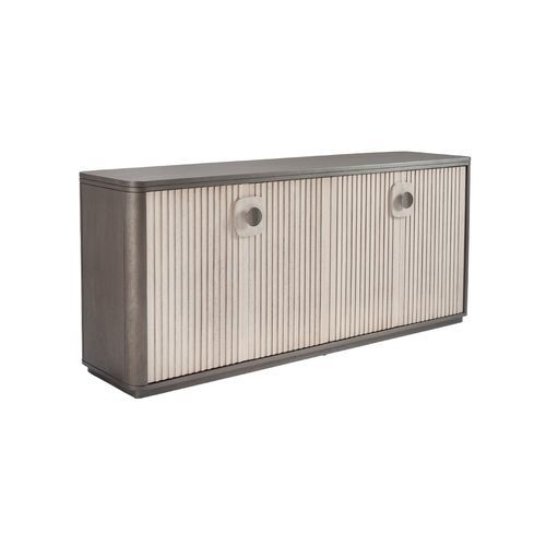 Credenza contemporanea - GEM 100 - Adriana Hoyos - in legno / con ripiano / con ante battenti