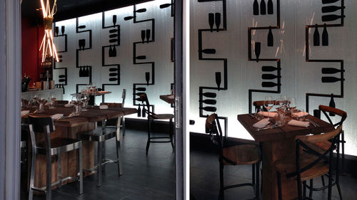 Pannello decorativo da parete - LE CLOS BIS - DACRYL® - retroilluminato / in resina / vetro sintetico