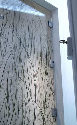 Porta da interno - HERBES VERTES - D005 - DACRYL® - in resina / in acrilico / in vetro acrilico