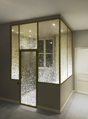 Pannello decorativo di rivestimento - CRISTAL & OR - E027 - DACRYL® - per arredamento / da parete / per interni