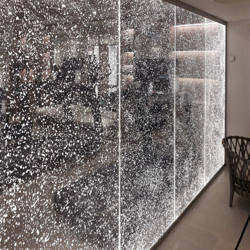 Pannello decorativo per interni - BULLES DE VERRE - E019 - DACRYL® - retroilluminato / in resina / vetro sintetico