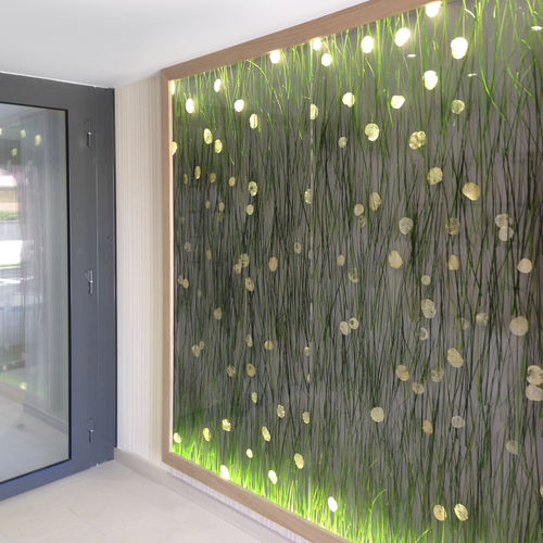 Pannello decorativo di rivestimento - HERBES ZEN - E016 - DACRYL® - per arredamento / da parete / per interni