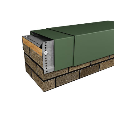 Sistema di fissaggio in acciaio inossidabile - PAC-TITE GOLD COPING - PAC-CLAD Petersen Aluminum - in alluminio / per copertura / per esterni