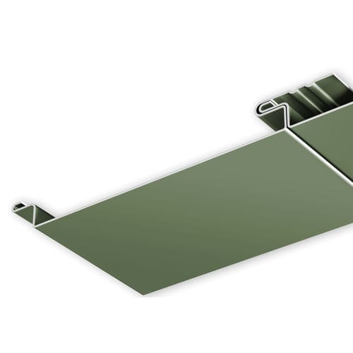 Rivestimento di facciata in pannelli - FLUSH/REVEAL SOFFIT - PAC-CLAD Petersen Aluminum - in lamiera / liscio