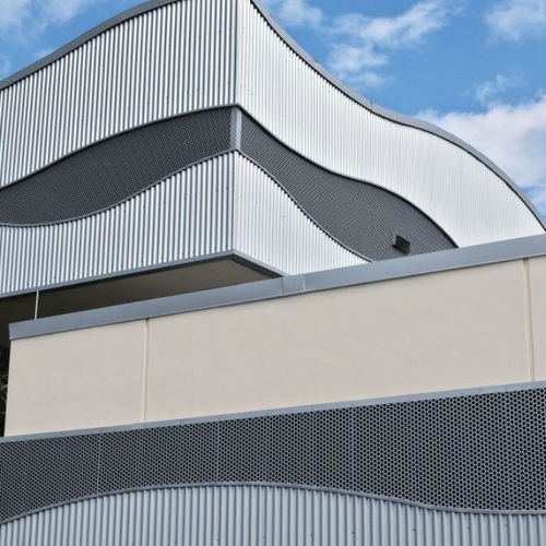 Rivestimento di facciata in pannelli - 7.2  - PAC-CLAD Petersen Aluminum - in lamiera / ondulato