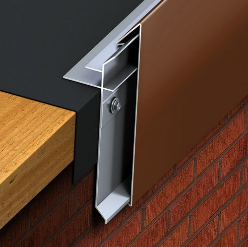 Fascia perimetrale del tetto - PAC-TITE FASCIA - PAC-CLAD Petersen Aluminum