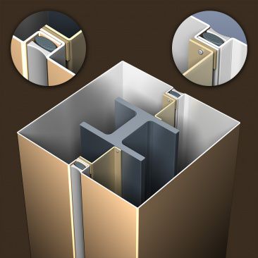 Rivestimento per colonna - PAC-2000C - PAC-CLAD Petersen Aluminum