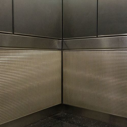 Tela metallica in acciaio inossidabile - 148 W. 24TH STREET  - Cambridge Architectural Mesh - in ottone / per interni / per edificio