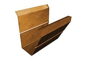 Grondaia in alluminio - SUPER OR DEEP FASCIA STYLE | 7 1/4" - Custom-Bilt Metals - in rame / quadrata