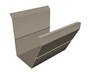 Grondaia in rame - FASCIA STYLE | 5 1/2" &  6" - Custom-Bilt Metals - in alluminio / a forma di U