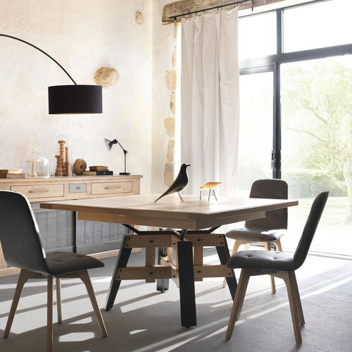 Tavolo contemporaneo - FACTORY - Artcopi - in legno / rettangolare / quadrato