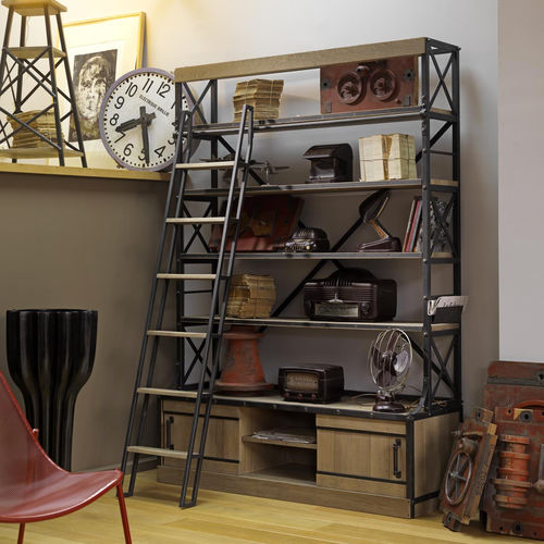 Scaffale classico - ATELIER - Artcopi - in legno / in metallo / con contenitore