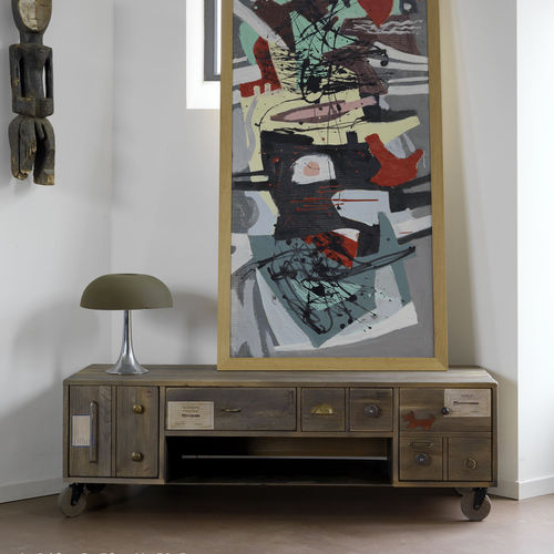 Credenza classica - HISTOIRE À TIROIR - Artcopi - in legno / con rotelle