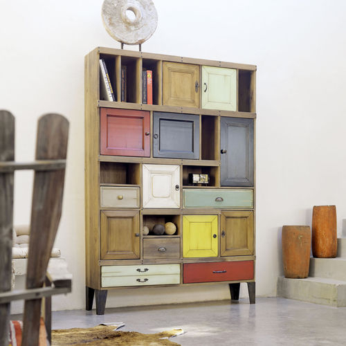Credenza alta - HISTOIRE À TIROIR - Artcopi - classica / in legno