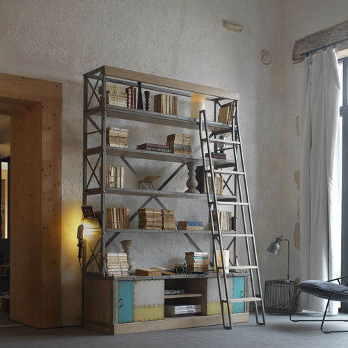 Scaffale classico - NUANCES - Artcopi - in legno / in metallo / con contenitore