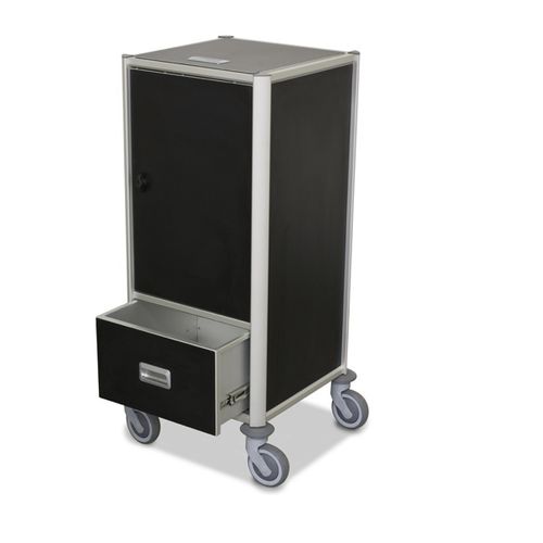 Carrello di pulizia - HERMIA - ARIANEL - per hotel / per struttura sanitaria / in alluminio anodizzato