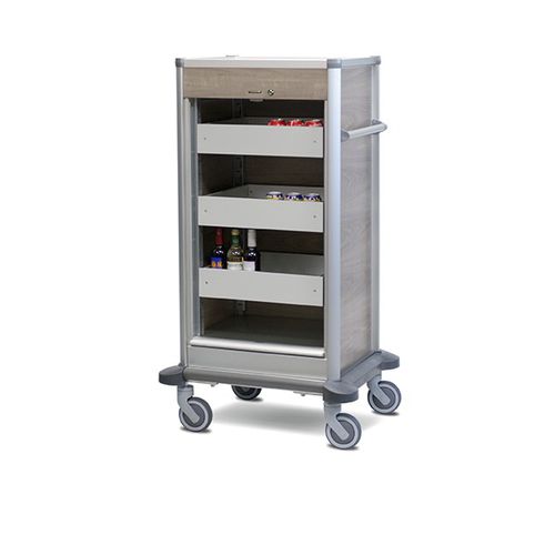 Carrello per bibite - BALATON - ARIANEL - per hotel / per struttura sanitaria / in alluminio anodizzato