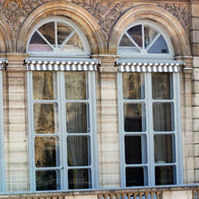 Pannello in vetro soffiato - COLONIAL SIMPLE  - Verrerie de Saint-Just - trasparente / per finestra
