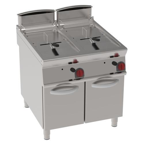 Friggitrice a gas - 39091313 - Mas Baga - professionale / autoportante
