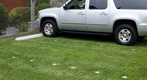 Prato a quadrotte - PARKING - Soil Retention - per spazio pubblico / carrabile