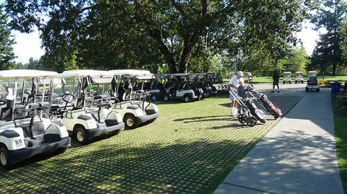 Prato a quadrotte - GOLF COURSES - Soil Retention - per spazio pubblico