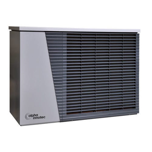 Pompa di calore aria-acqua - LWDV 91 - 1/3 - alpha innotec - residenziale / per piscina / per installazione esterna