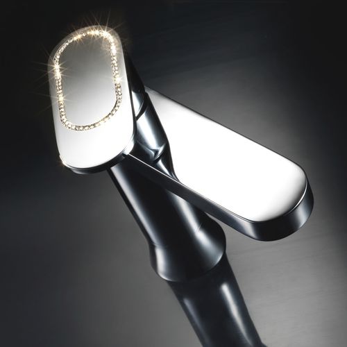 Miscelatore per lavabo - 69 002 CR - Griferías Maier - da appoggio / in cristallo Swarovski® / da bagno