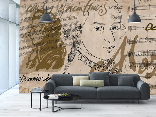 Carta da parati classica - D223 AMADEUS  - In Création - design originale / panoramica