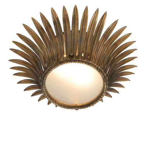 Plafoniera contemporanea - NUVOLE - EICHHOLTZ - rotonda / in vetro smerigliato / in ottone