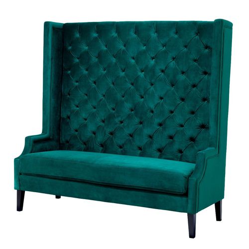Divano chesterfield - SPECTATOR - EICHHOLTZ - in velluto / a schienale alto / di privacy