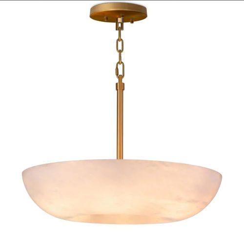 Lampada a sospensione - ARIANO - EICHHOLTZ - in ottone / in alabastro / vintage