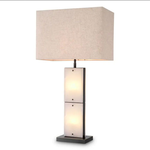 Lampada da tavolo - ORTIZ - EICHHOLTZ - in bronzo / in alabastro / contemporanea