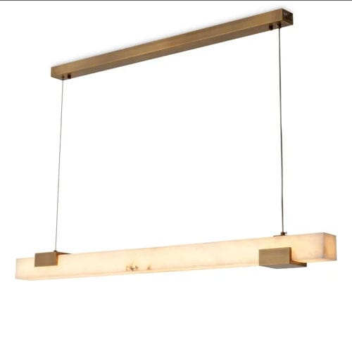 Lampada a sospensione - FURORE - EICHHOLTZ - in ottone / in alabastro / contemporanea