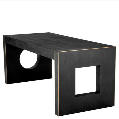 Scrivania design minimalista - ROVIGO - EICHHOLTZ - in rovere / impiallacciata in legno / dritta