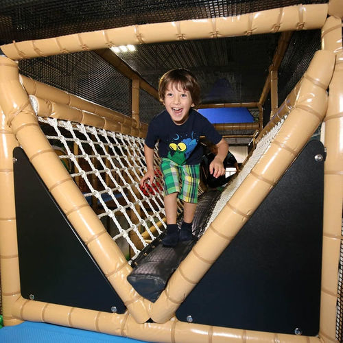 Ponte per parco giochi in legno - WALK   - Soft Play LLC - in corda