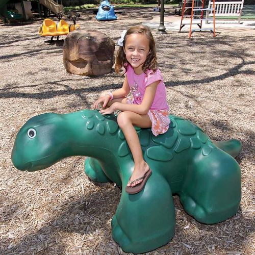 Scultura da appoggio - DINOSAUR  - Soft Play LLC - per parco giochi / verde / animale