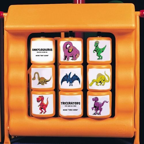 Pannello per attività ludiche gioco di memoria - DINOSAUR MATCH  - Soft Play LLC